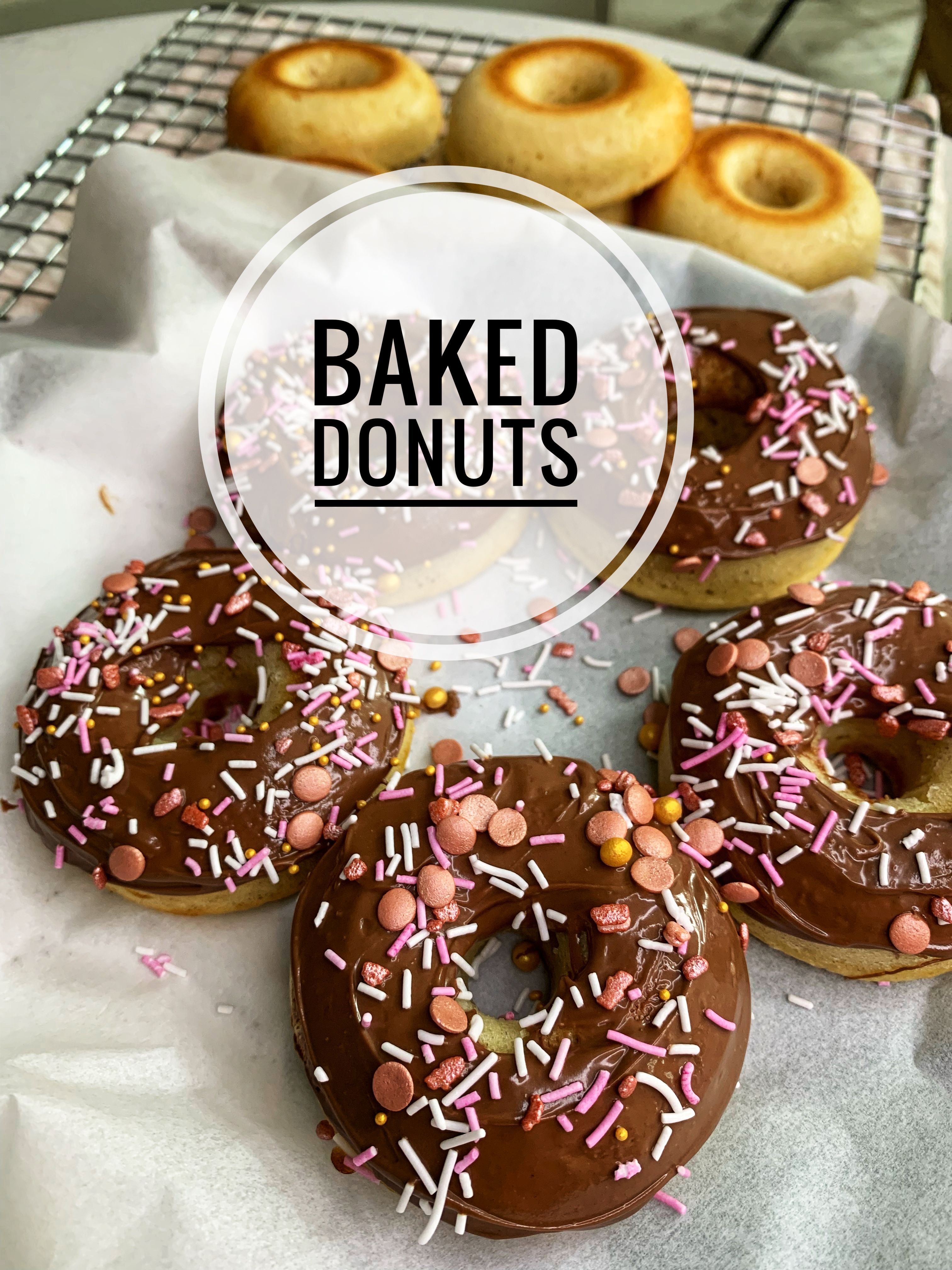 Baked Oatmeal Flour Greek Yogurt Donuts