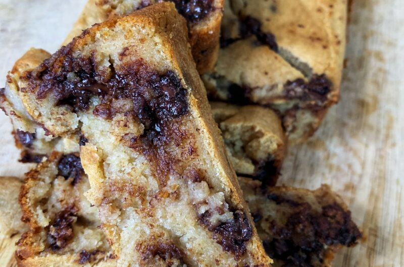 Chocolate Chip Oatmeal Breakfast Cake