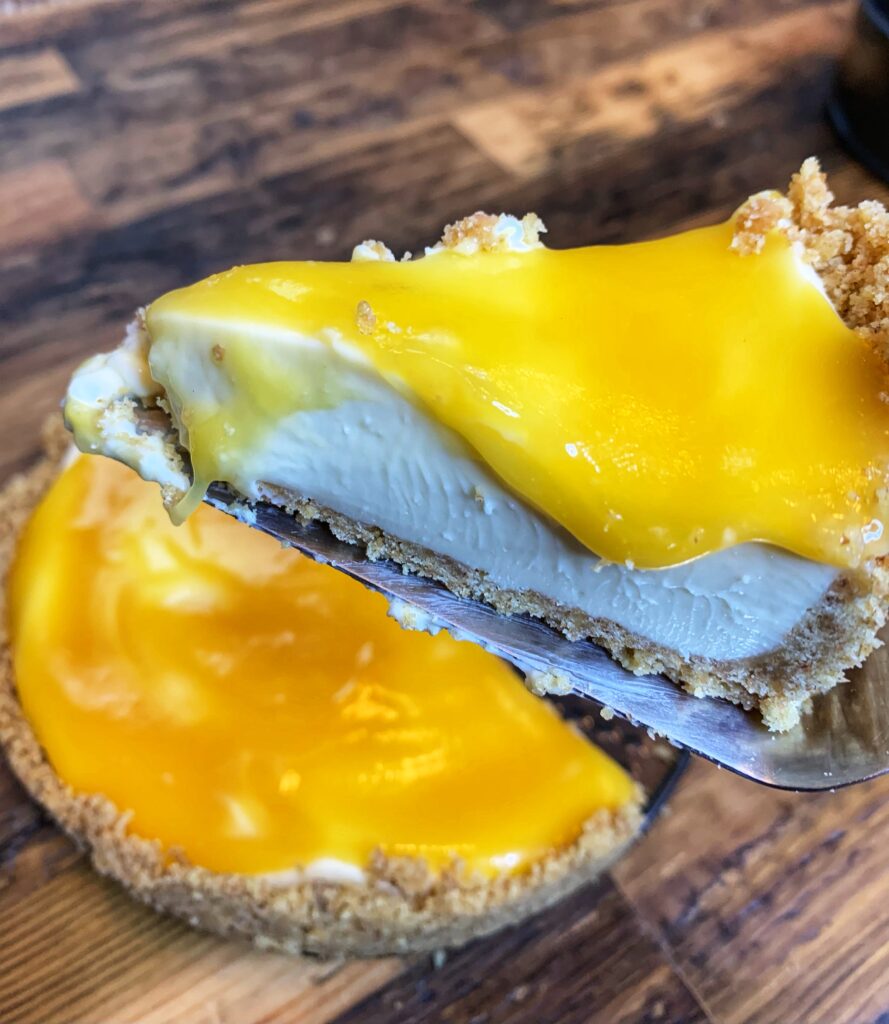 Easy No-Bake Passionfruit Cheesecake