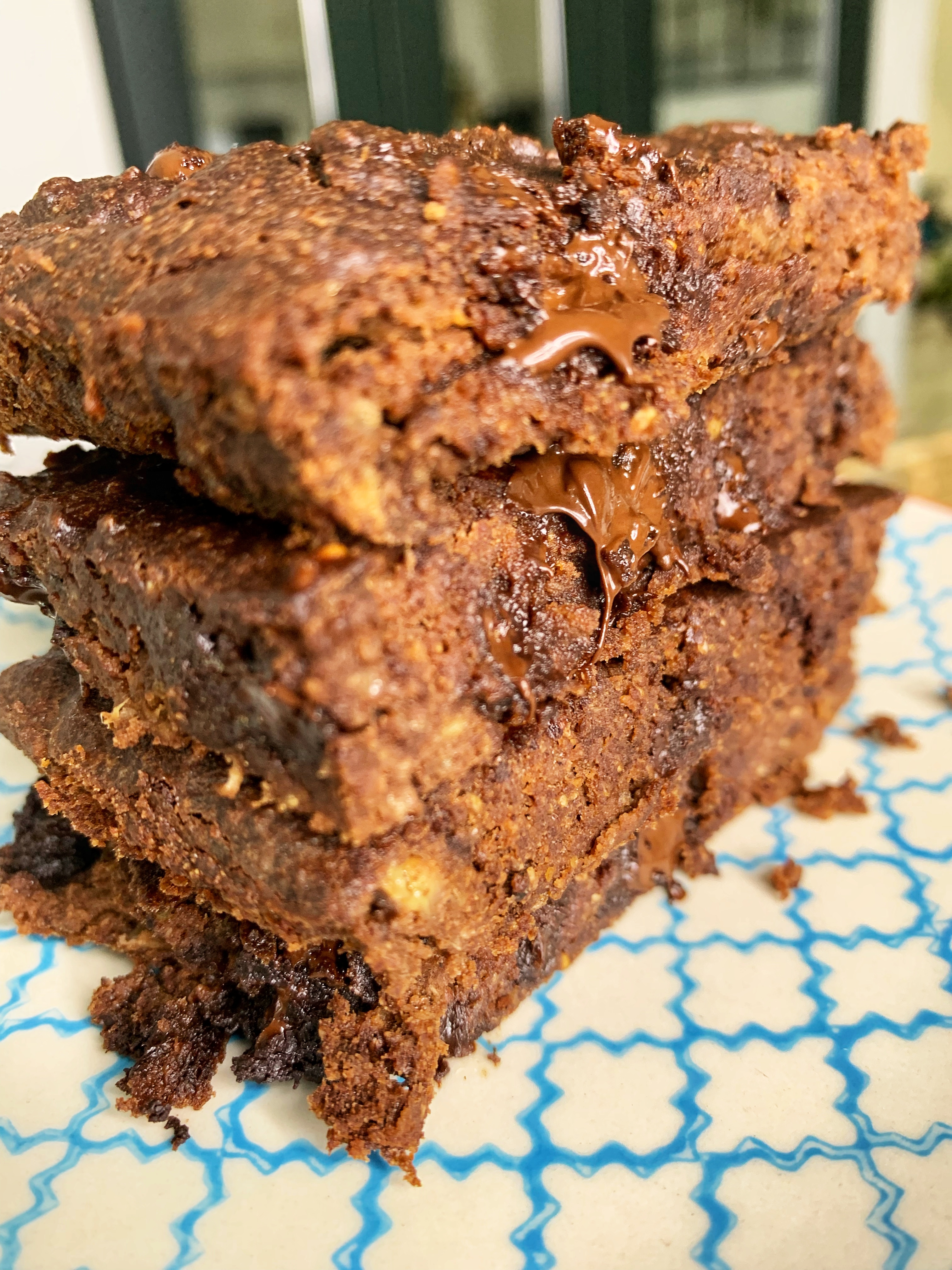 Healthy Banana Brownies