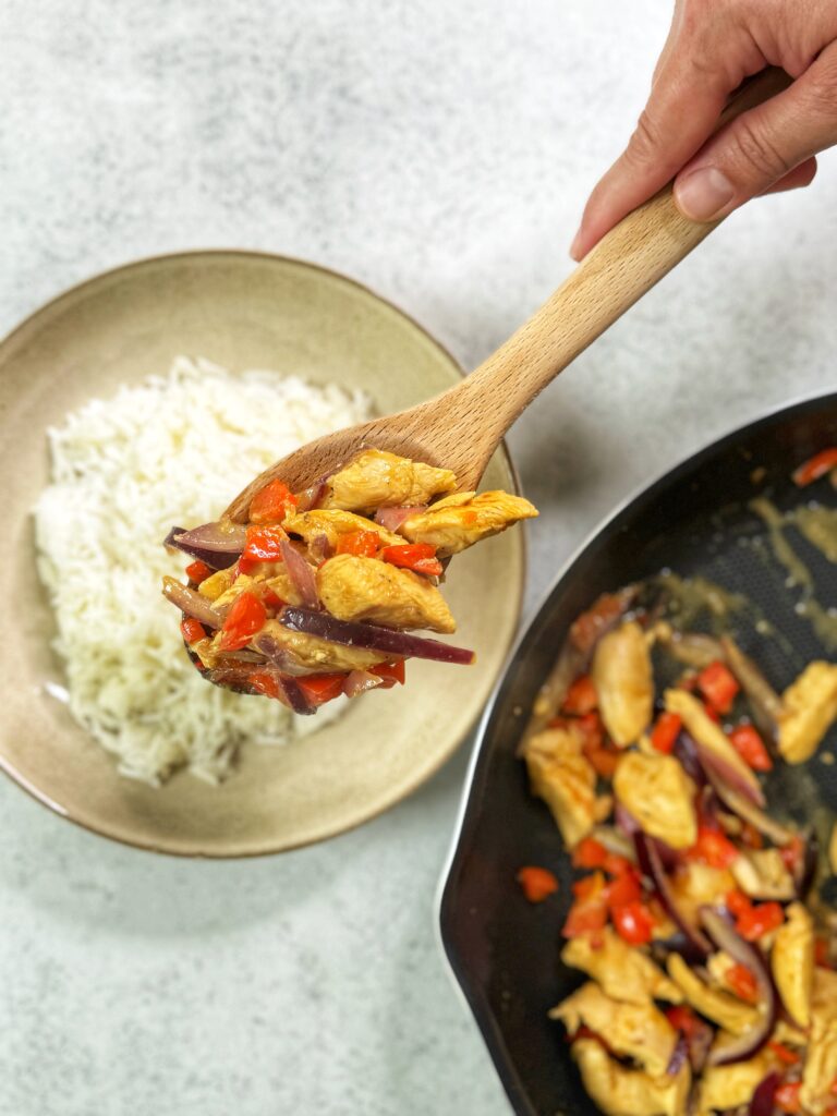 Easy Spicy Honey Mustard Chicken