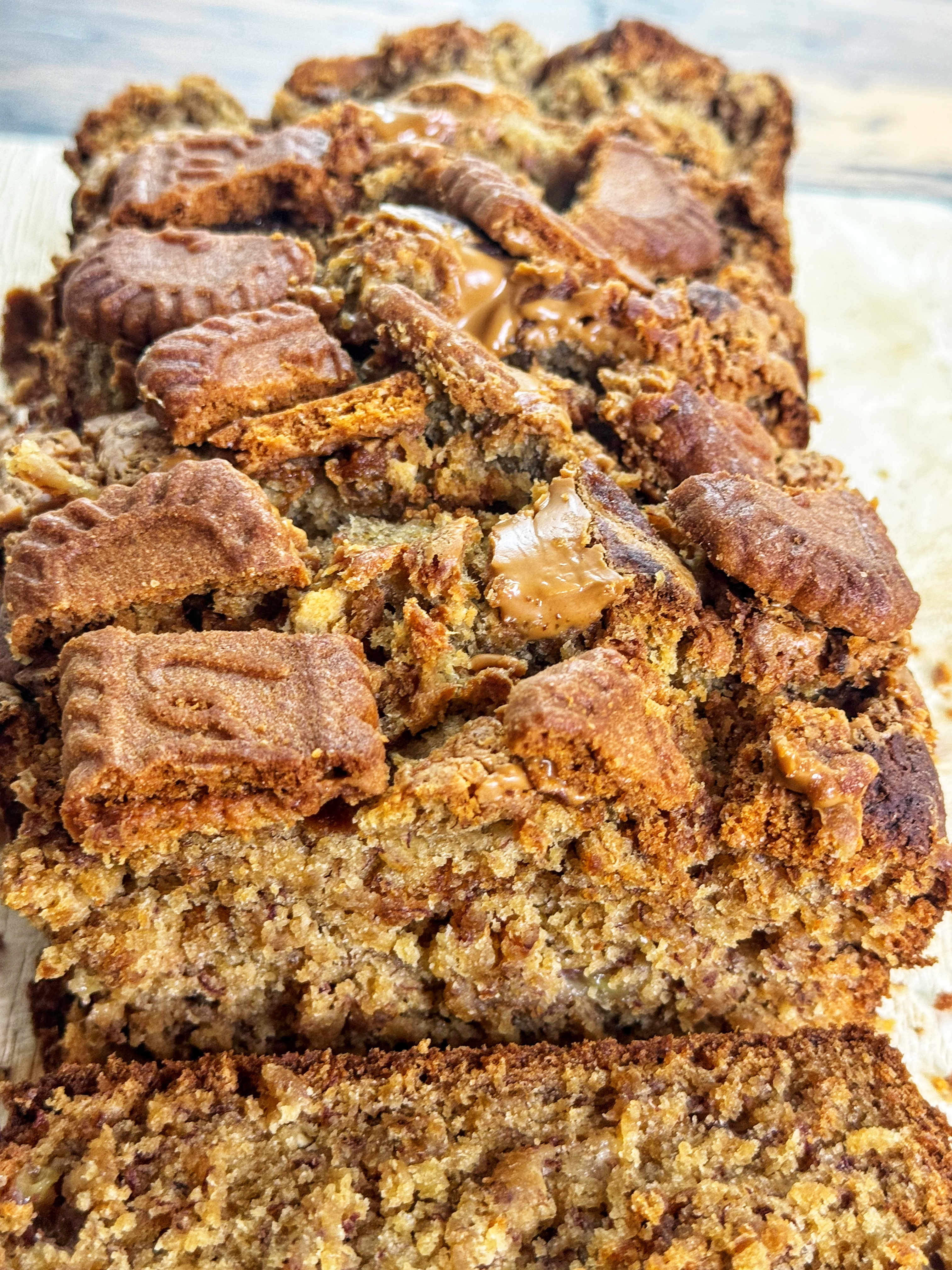 Biscoff Banana Bread