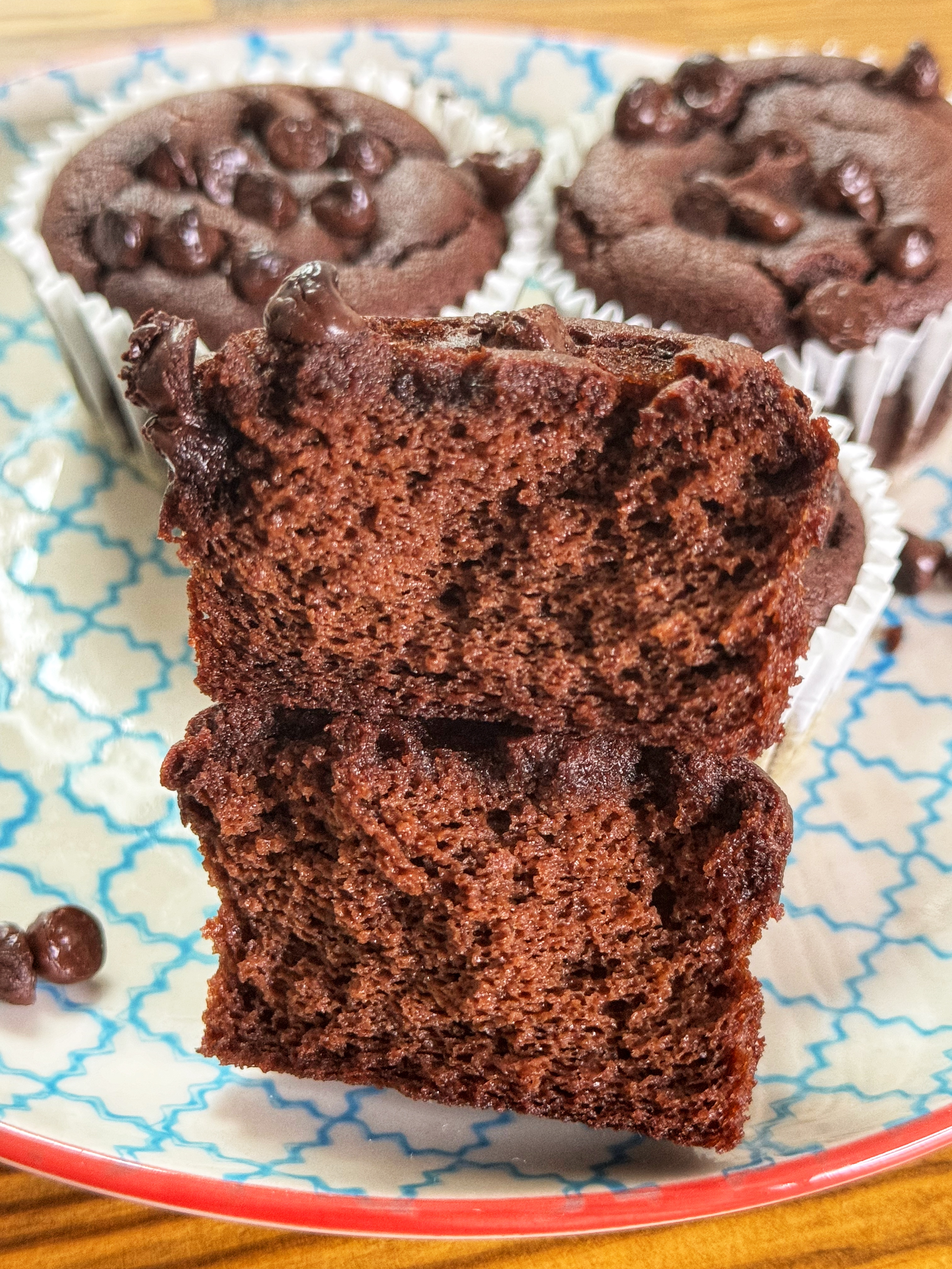 Gluten-Free Almond Chocolate Muffins