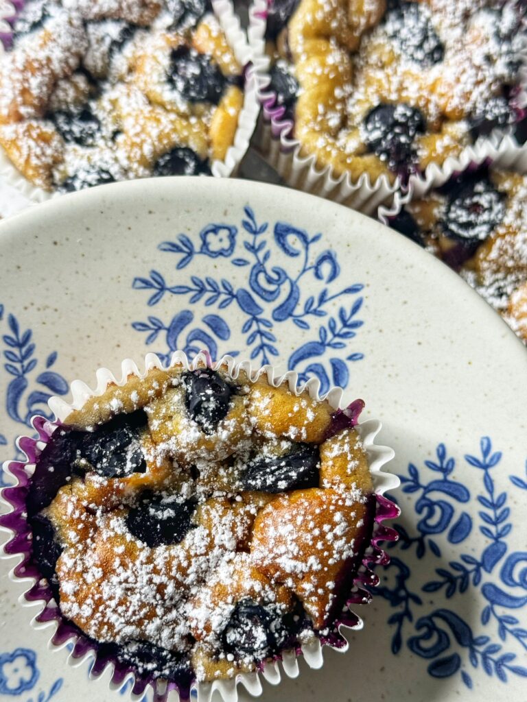 Blueberry Banana Oatmeal Muffin