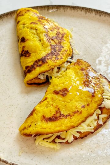 Venezuelan Cachapas, Corn Pancakes