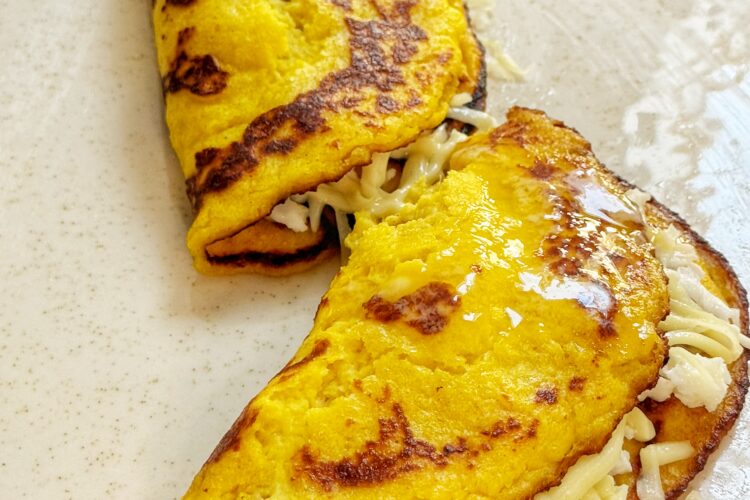 Venezuelan Cachapas, Corn Pancakes