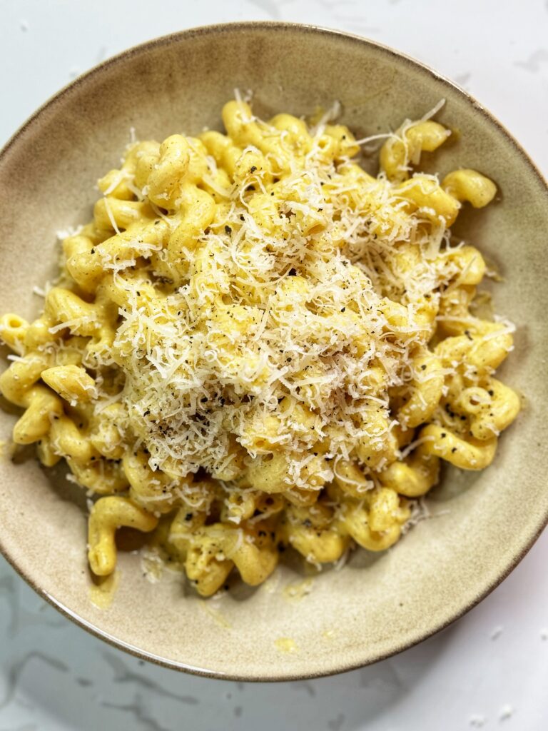 creamy pumpkin ricotta cheese pasta