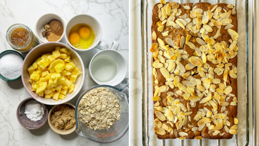 Apple Cinnamon Baked Oats