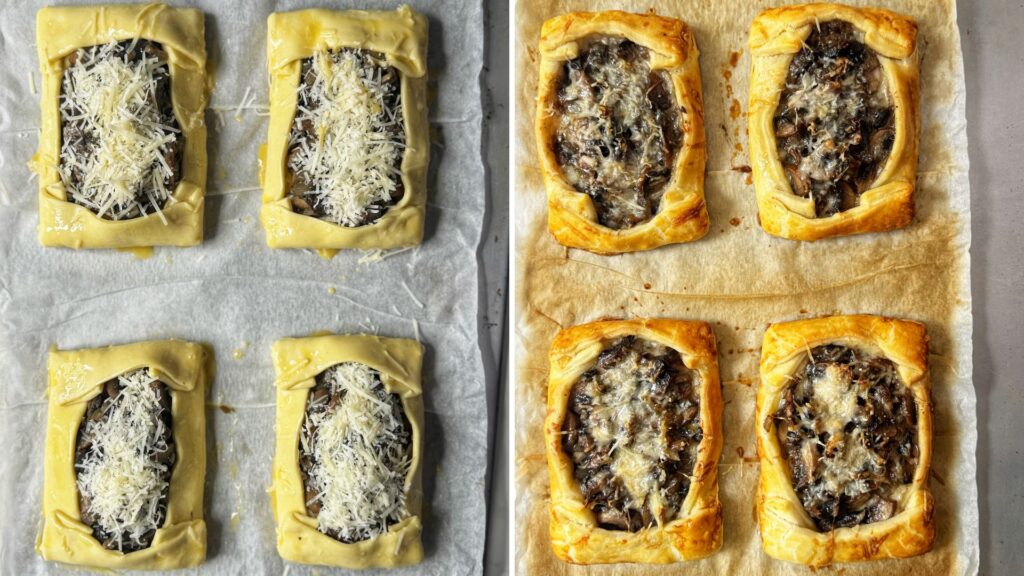 Easy Mushroom Tarts