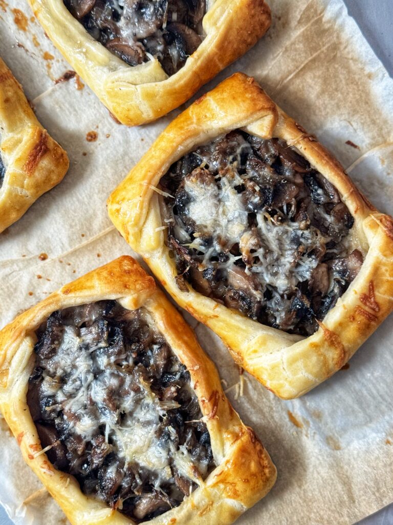 Easy Mushroom Tartlets